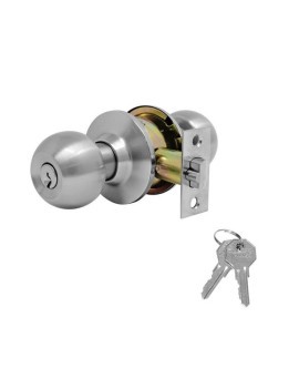 CERRADURA GAMMA PHILLIPS ENTRADA CROMO MATE 81121