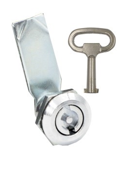 Cerradura Cierre Tablero Llave Recta Niquel Mc704 Double Bit