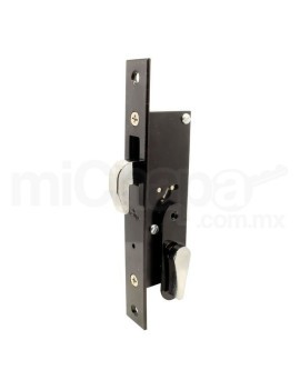 CERRADURA AUSTRAL 635 NEGRA SOLO MARIPOSA PERFIL ANGOSTO