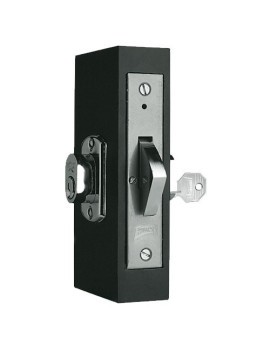 CERRADURA PHILLIPS 400DC GRIS PERFIL ANGOSTO