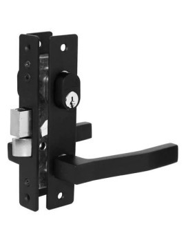 CERRADURA PHILLIPS 549 - 550 ENTRADA NEGRO PERFIL ANGOSTO