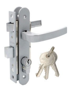 CERRADURA PERFIL ALUMINIO SOPRANO 305 GRIS 3009-0250-09