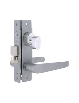 Cerradura Phillips 510-549 Llave Mariposa Gris Mx7045 Perfil angosto