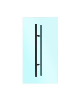 JALADERA TIPO H 90 CM NEGRA CENTROS 50 CM AXCENT