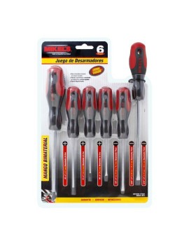 JUEGO 6 DESARMADORES MIKELS JDB-6