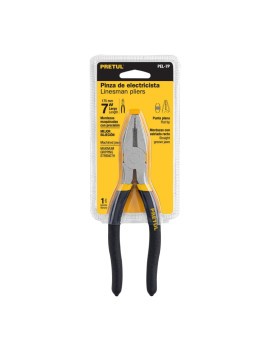 PINZAS ELECTRICISTA 7" PRETUL PEL-7P 22603