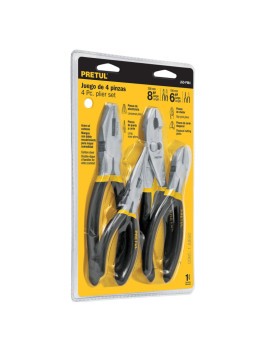 JGO 4 PINZAS PRETUL JGO-PIN4 22970