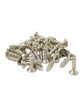 10 TORNILLOS VEKER 15433 6 X 3/4 NEGRO