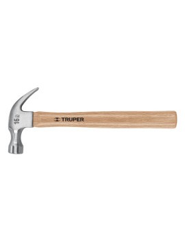 MARTILLO 16oz UÑA CURVA TRUPER 16752 Mango Madera
