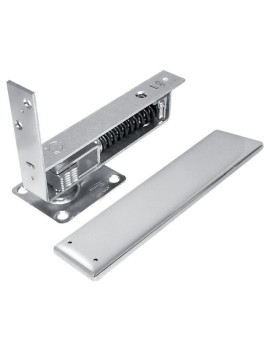 BISAGRA PHILLIPS 1500 CROMO PISO DOBLE ACCION VAIVEN