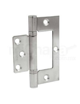 BISAGRA FLUSH BANDERA SOARMA 4X3" INOXIDABLE 201