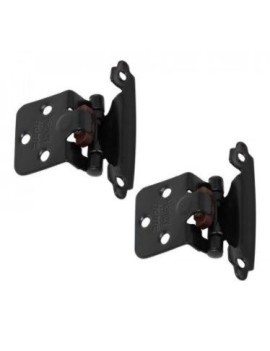 JUEGO BISAGRA DE PARCHE 3153 NEGRA HANDYHOME