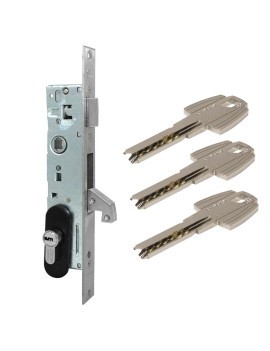 Cerradura Tesa 2240G T60 Perfil Angosto MX86704 Alta Seguridad