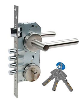 CERRADURA TESA ROSETA LAZIO RB100 T60 60MM MX85024