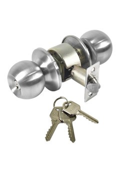 CERRADURA PERILLA RECAMARA ACERO 6605 DEXTER BARZA