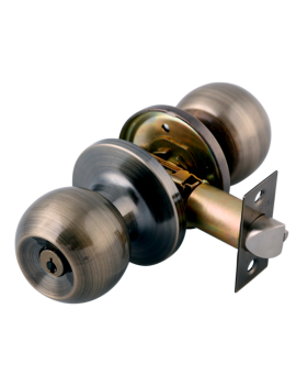 CERRADURA PERILLA RECAMARA LATON PULIDO 6601 DEXTER BARZA