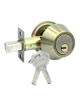 CERROJO AUSTRAL CS2 DOBLE CIL ANTIGUO